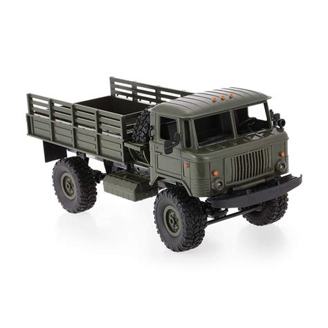 Wpl B Ghz Remote Control Military Truck X Off Road Crawler