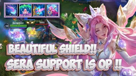 Beautiful Shield Support Crystal Rose Seraphine Gameplay Wild Rift