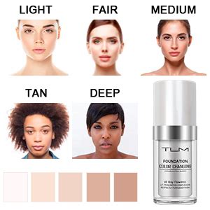 Amazon Tlm Color Changing Foundation Nude Makeup Color Changing Concealer Full Coverage