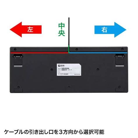 キーボード 英語配列・windows11対応 ブラック Skb E3un 有線 Usb サンワサプライ｜sanwa Supply