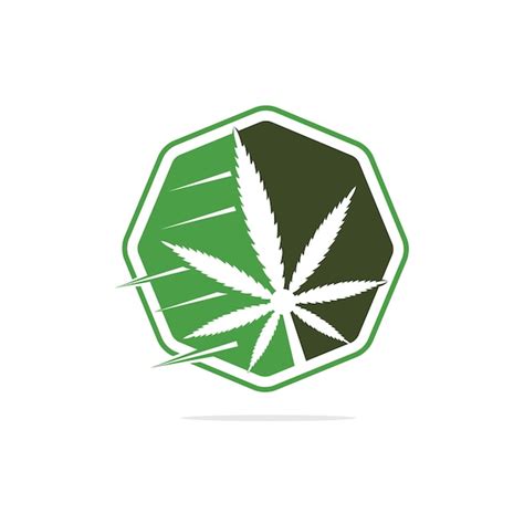 Premium Vector Cannabis Leaf Vector Logo Design