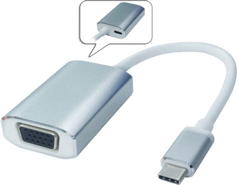 PremiumCord redukcia USB C na VGA M F káblová 0 2m Datacomp sk