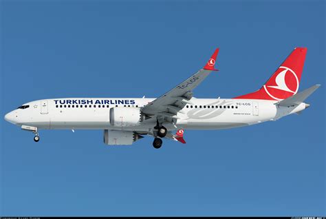 Boeing 737 8 Max Turkish Airlines Aviation Photo 5481579