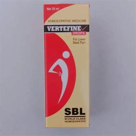 SBL Vertefine Drop For Clinical Packaging Type Box At Rs 125 Box In