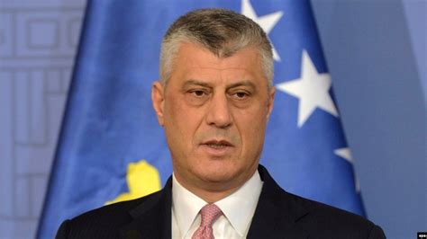 Kosovo Parliament Elects Thaci As New President