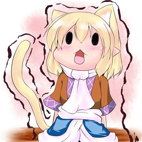 Safebooru Animal Ears Blonde Hair Cat Ears Cat Tail Chibi Extra Ears