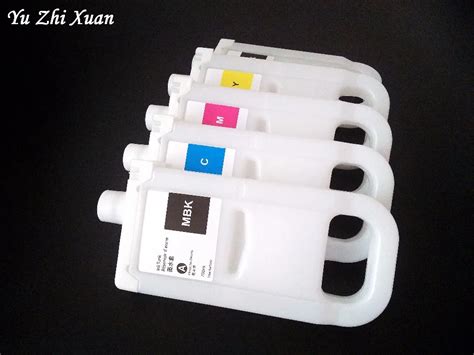 Colors Ml Pfi Refill Cartridge Ink Tank For Canon Ipf Ipf