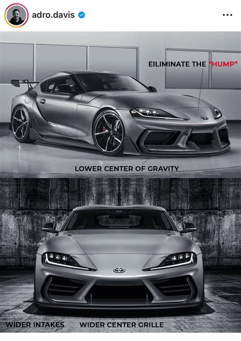 Adro New Front Bumper Concept Page 2 Supramkv 2020 Toyota Supra