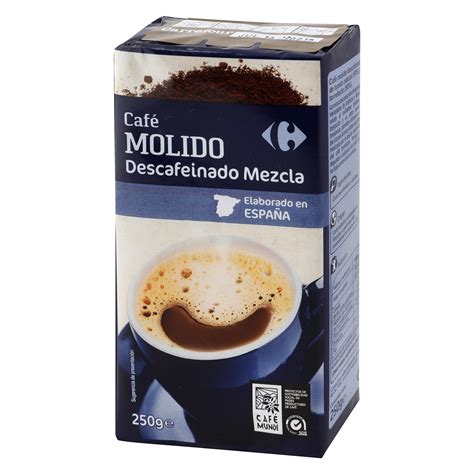 Café molido mezcla descafeinado Carrefour 250 g Carrefour Carrefour