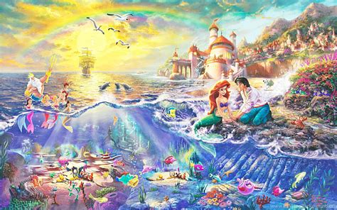 Little Mermaid Background HD