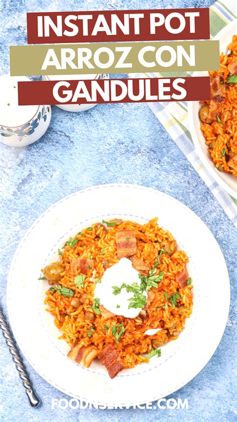 Instant Pot Arroz con Gandules • FoodnService