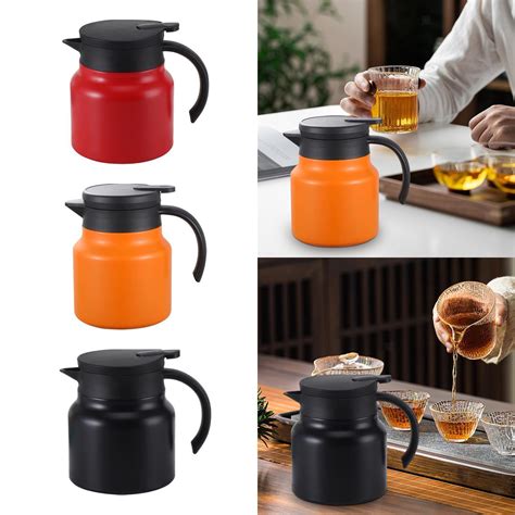 Thermal Coffee Carafe Tea Pot Insulation Teapot For Kitchen Home