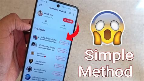How To Unfollow People Who Don T Follow You On Instagram Youtube