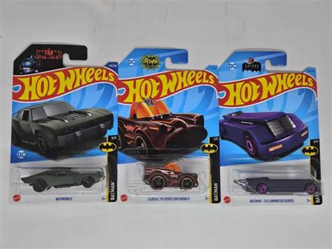 Pack De Batimovil De Colección Batman Hot Wheels