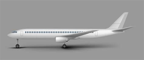 Airplane Side View Vector Images Over 2100