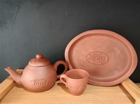 Tea Set Poci Teko Tanah Liat Tang Kitchen Appliances Di Carousell