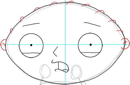 How to Draw Stewie from Family Guy : Step by Step Drawing Lesson - How ...