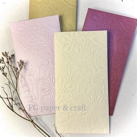 5pcs Angpau Flower Emboss Money Envelopes by fgpaper | Shopee Singapore