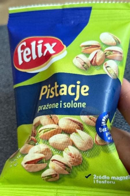 Pistacje Felix - калорийность, пищевая ценность ⋙ TablicaKalorijnosti.ru