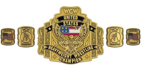 WCW United States Heavyweight Championship 91-95 Render Edit (credit to ...