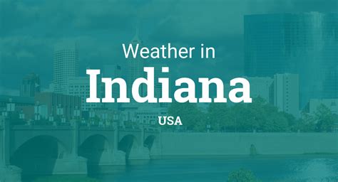 Weather in Indiana, United States