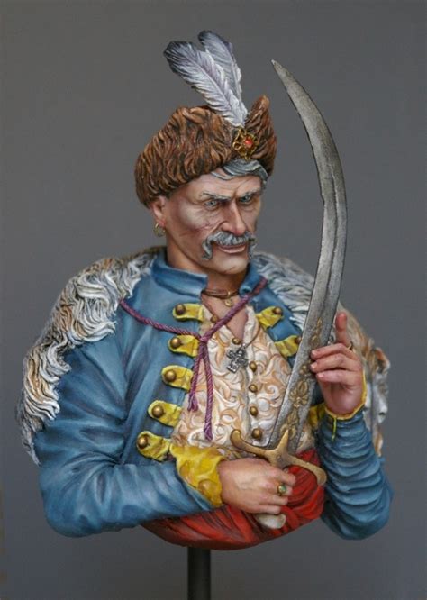 Ukrainian Cossack Colonel by Anastasiya_Podorozhna · Putty&Paint