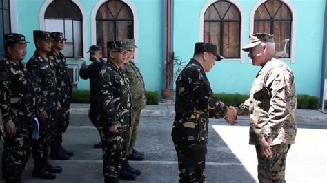 Chaplain Exchange Fort Aguinaldo During Balikatan B Roll Youtube