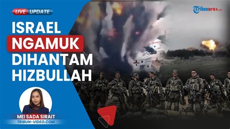 Israel Ngamuk Sesuai Dihantam Gelombang Serangan Hizbullah Balas