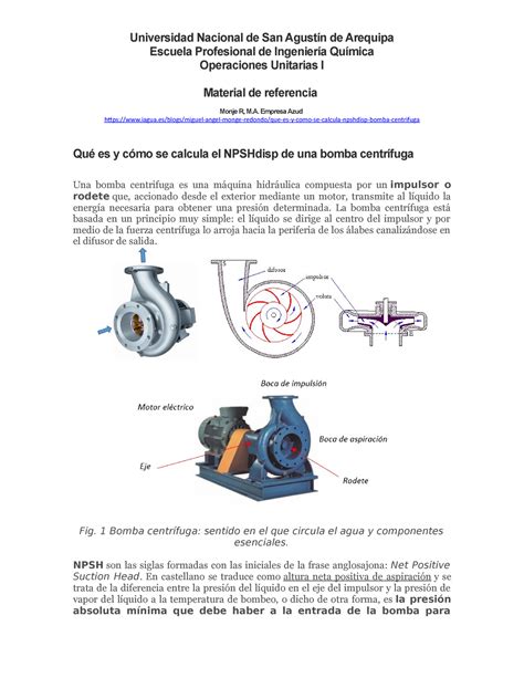 Formula Para Calcular Npsh Requerido Catalog Library