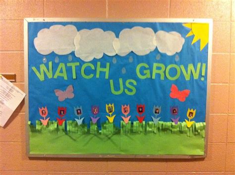 Image Result For Rainbow Watch Us Grow Bulletin Board Ideas For Open