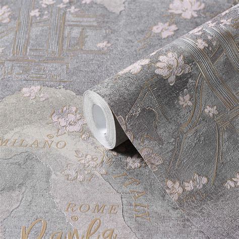 Обои компакт-винил на флизелиновой основе Victoria Stenova BONJOUR ...