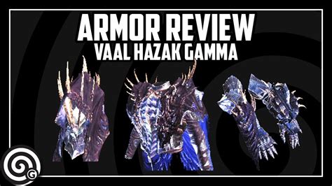 Armor Review Arch Tempered Vaal Hazak Gamma Set Monster Hunter