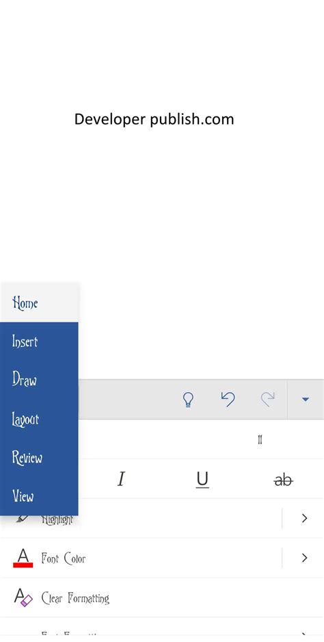 How To Use Microsoft Word On Mobile Device Microsoft Word