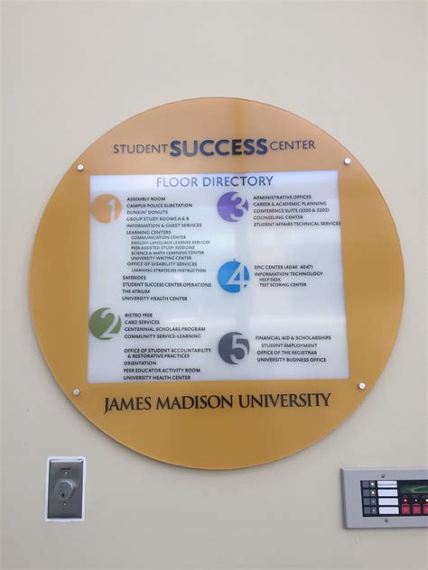 JMU Wayfinding Graphic Design | Student success, Service learning