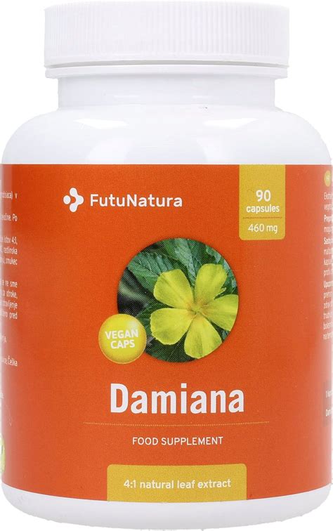 Damiana Mg Capsule Futunatura Vitalabo Shop Online Italia