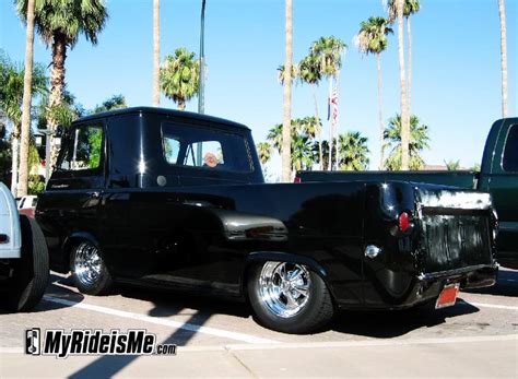 Slammed 61 Ford Econoline Pickup