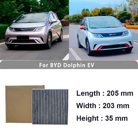 Cabin Filter For Byd Dolphin Ea Ev Atto Activated Carbon