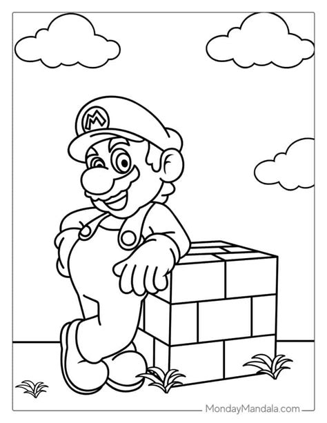 Super Mario Bros Coloring Pages (free Printable) The, 41% OFF