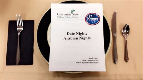 Date night cooking class at Cincinnati State