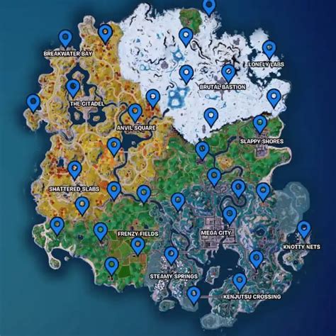 All Reboot Van locations in Fortnite Chapter 4 Season 2 - Gamepur