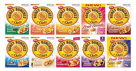 Honey Bunches Of Oats - Sweet And Crunchy Breakfast Cereal - Snack History