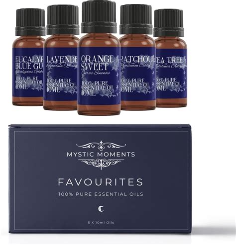 Mystic Moments Favourites Essential Oil T Starter Pack 5x10ml