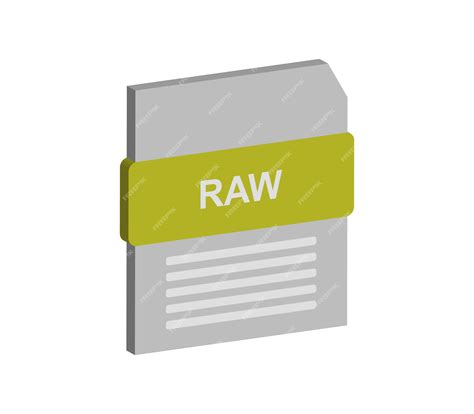 Premium Vector | Raw files