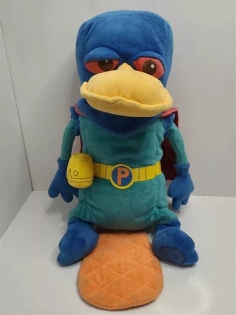 Peluche Disney S Phineas And Ferb Perry The Platypus Agent P Aucune étiquette Auriculaire Eur