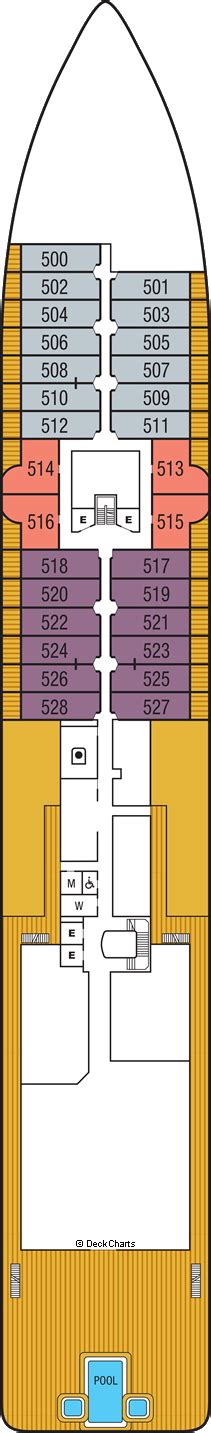 Seabourn Venture Deck Plans Ship Layout Staterooms And Map Cruise Critic