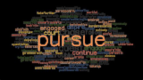 Pursue Synonyms And Related Words What Is Another Word For Pursue