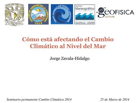 PDF Cómo está afectando el Cambio Climático al Nivel del