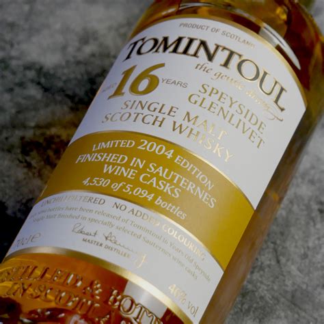 Tomintoul 16 Year Old 2004 Limited Edition - 46% 70cl