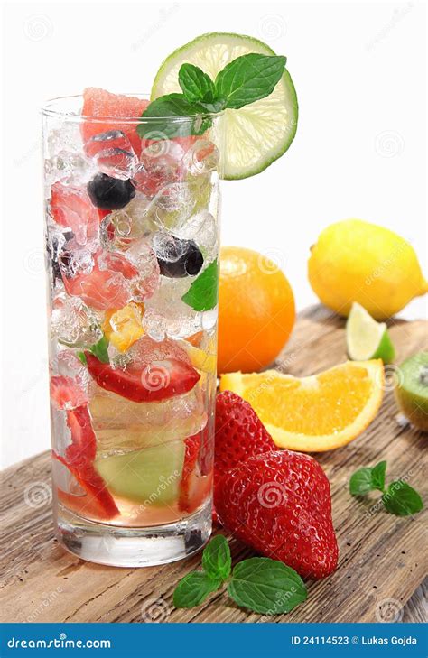 Fresh fruit drink stock image. Image of citrus, closeup - 24114523
