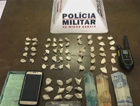 Homem é preso cocaína após tentar fugir da polícia em Patrocínio